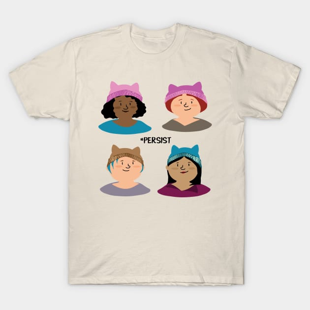 Persist T-Shirt by Ayeletbarnoy